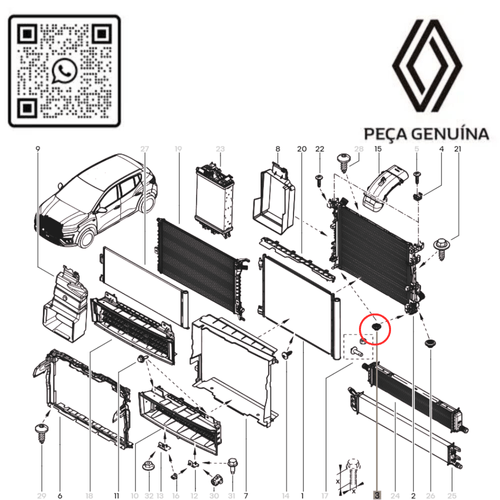 RN 76N200 COXIM BORRACHA DA CAIXA DO FILTRO DE AR 1.0 12V H5D KARDIAN 165576N200 -5-